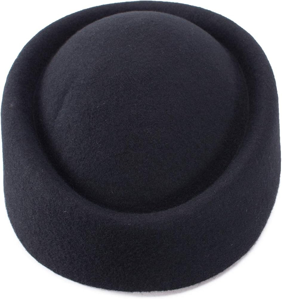 Lawliet Cocktail Fascinator Base Wool Air Hostesses Pillbox Hat Millinery Making A139 | Amazon (US)