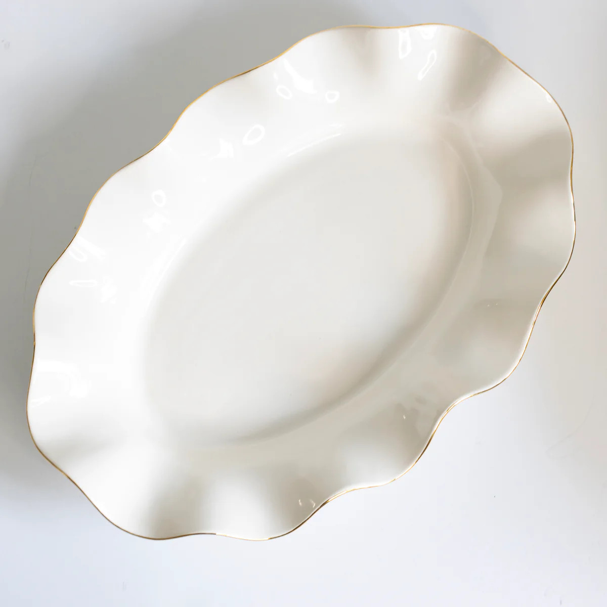 Amabella Wavy Serving Platters | Susan Gordon Pottery