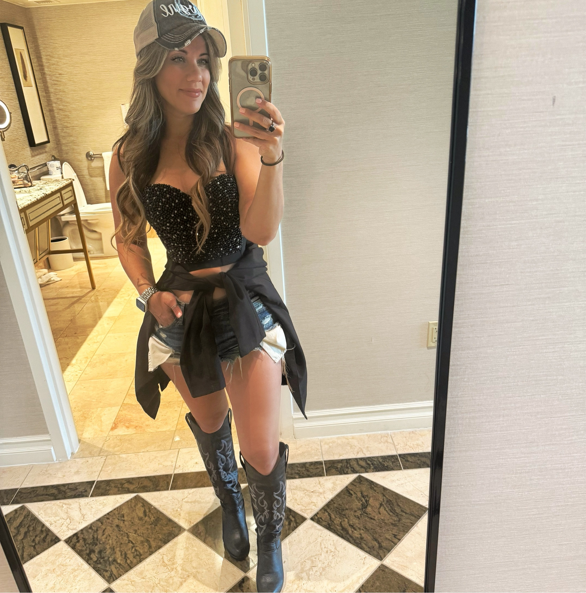 Vegas outfit for Carrie Underwood concert. 

#LTKStyleTip #LTKOver40 #LTKParties