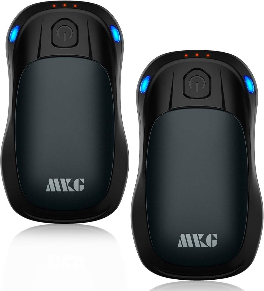 Hand Warmers Rechargeable 2 Pack, MKG Electric Hand Warmer, 20 Hrs Long Lasting Reusable HandWarm... | Amazon (US)