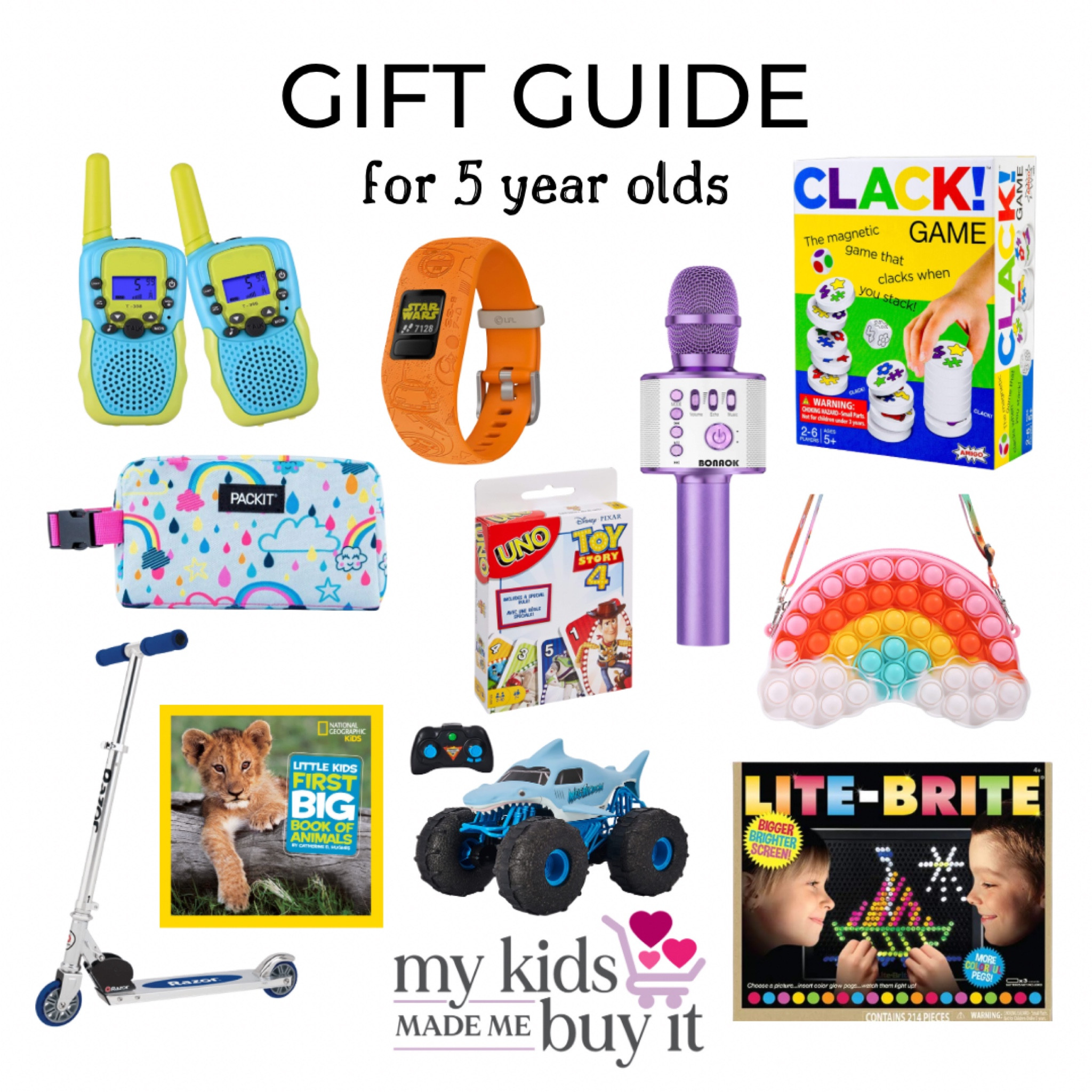Gift guide for 5 year olds! 5th birthday gift ideas 

#LTKkids #LTKunder50 #LTKHoliday
