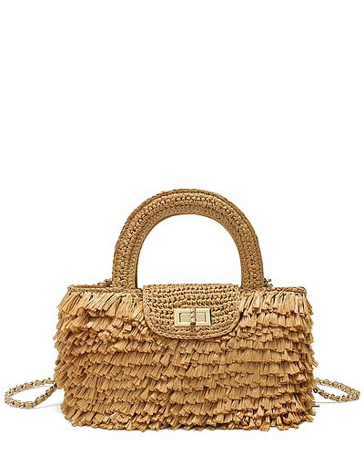 Tassel Weaving Raffia Top Handle Crossbody | Rue La La