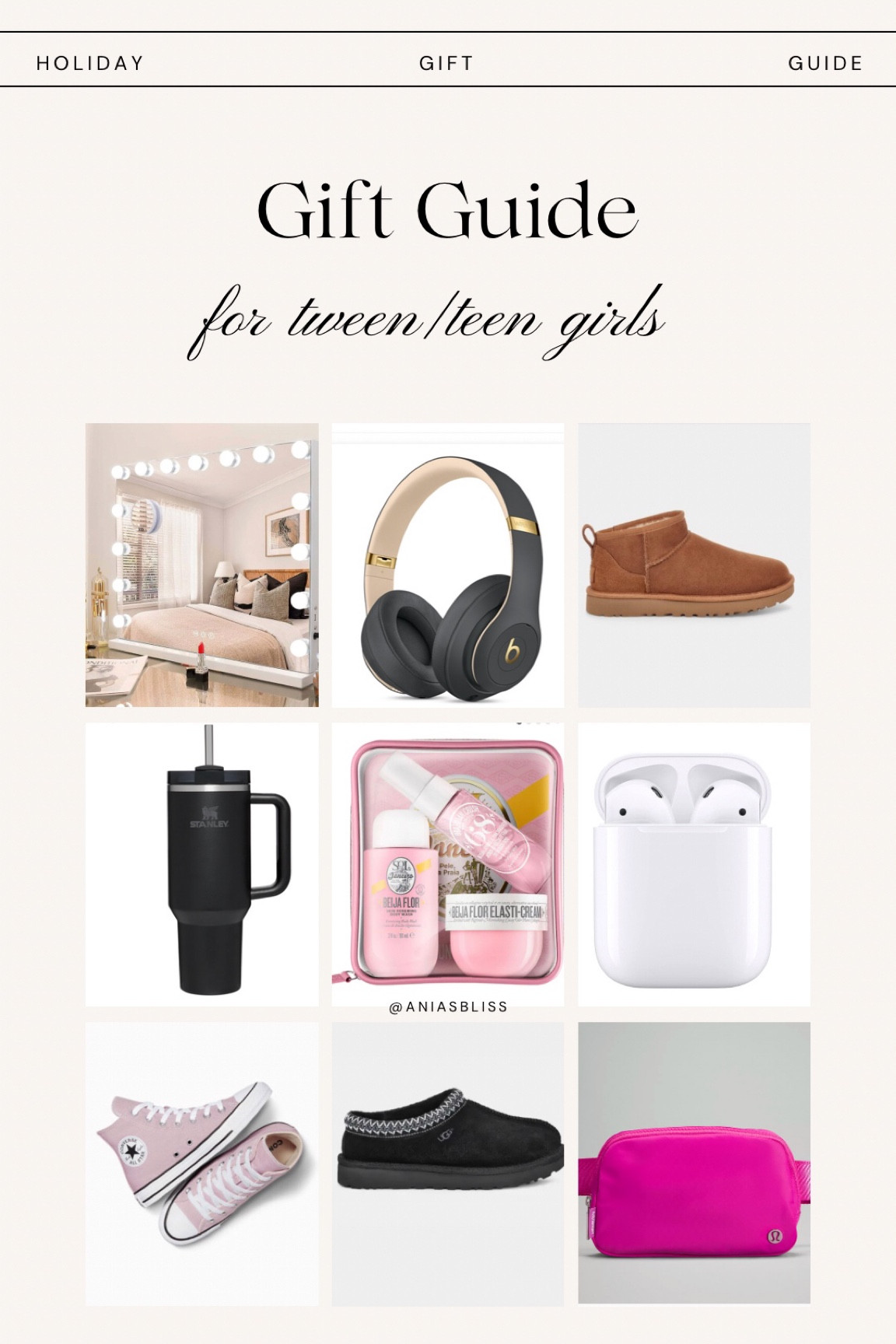 Holiday gift guide for Tween/Teen girls

#LTKHoliday #LTKGiftGuide #LTKbeauty