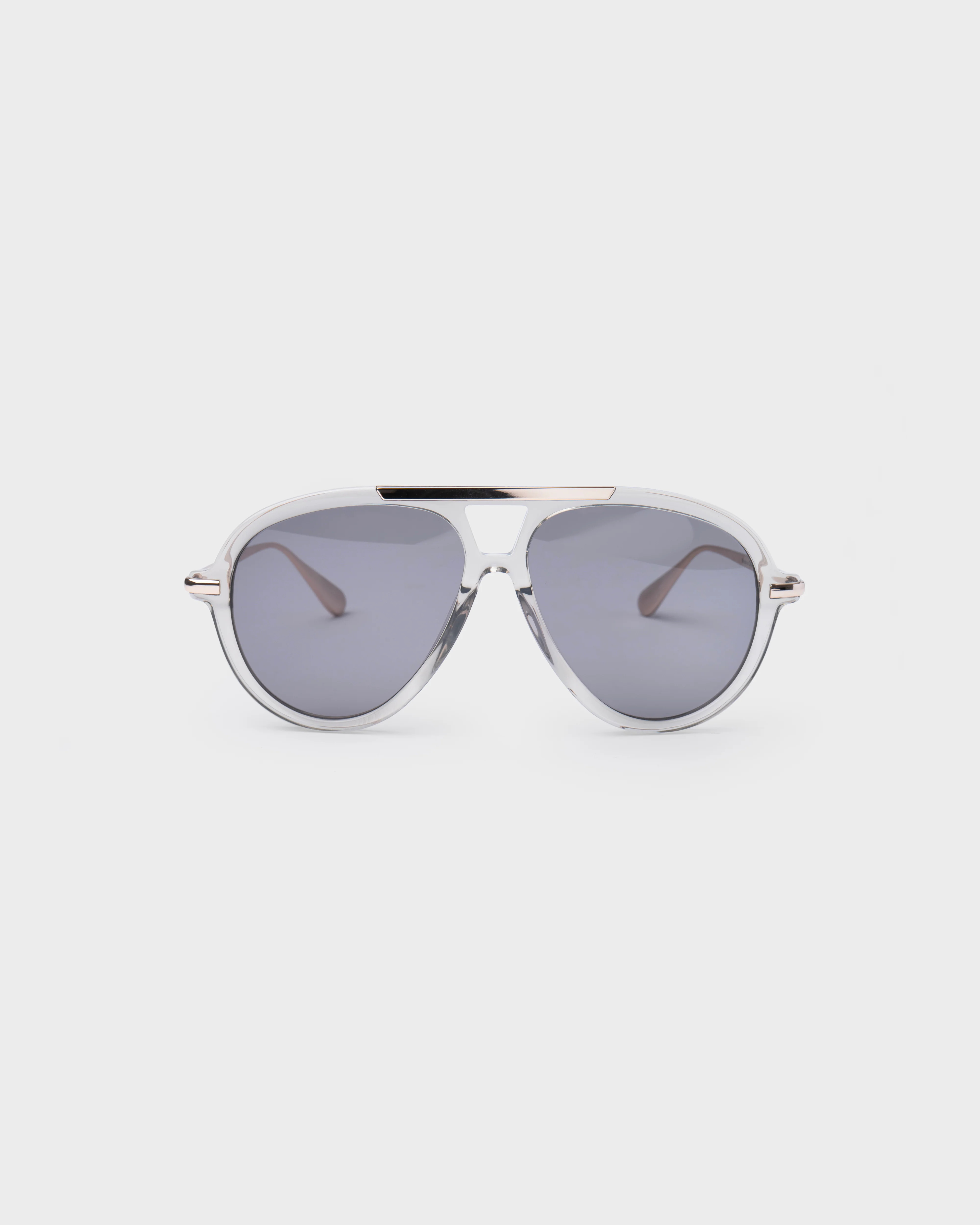 The Luxe Sunglasses in Gray | Past Midnight