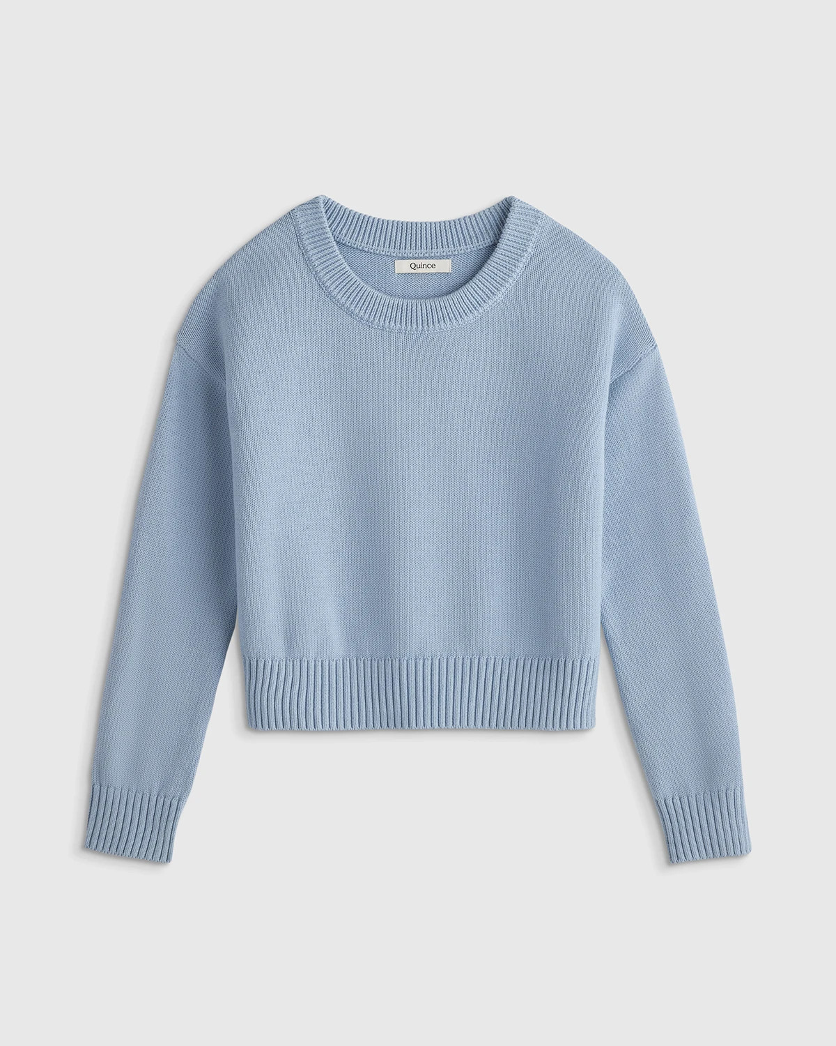 100% Organic Cotton Crewneck Sweater | Quince