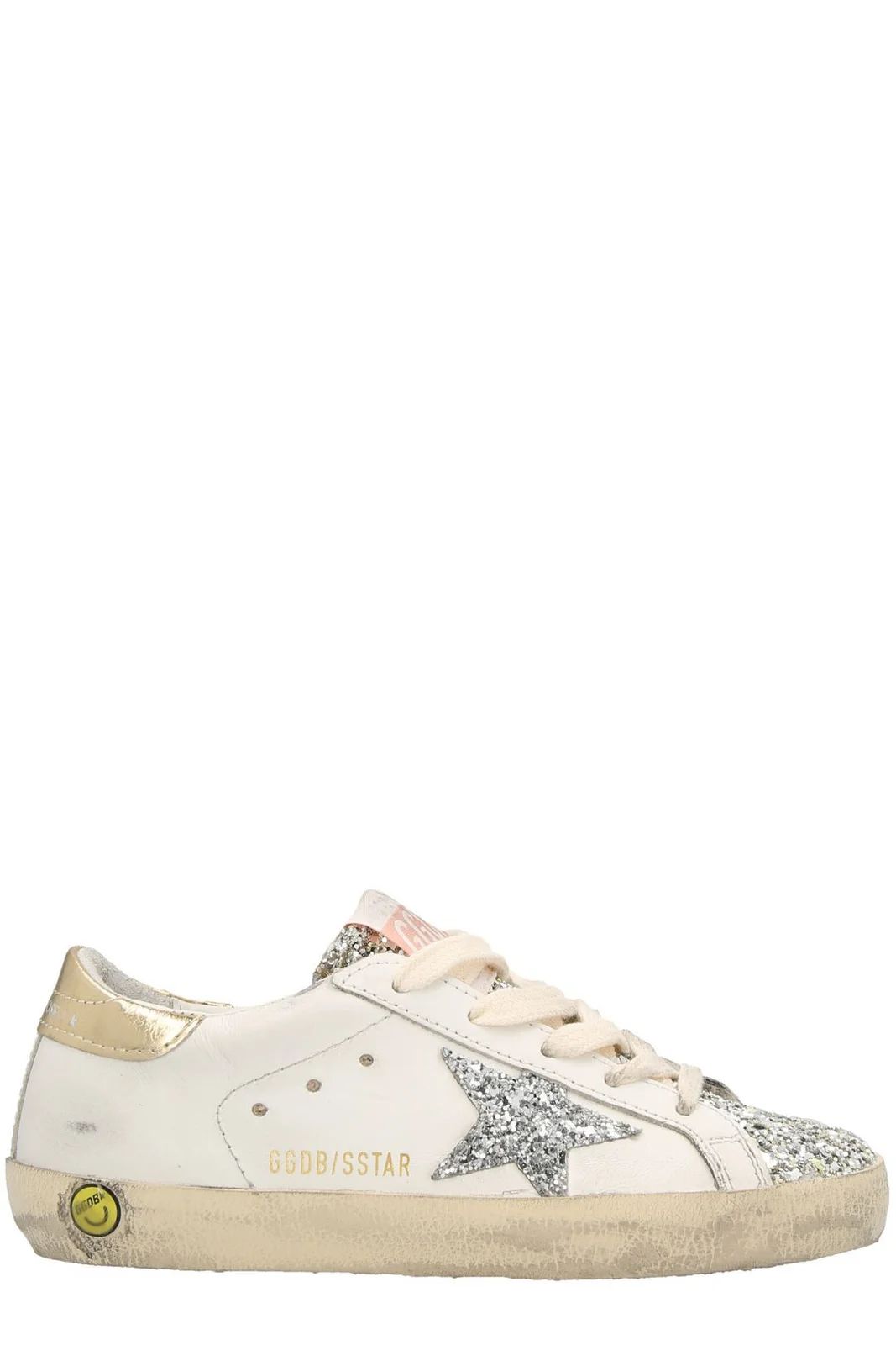 Golden Goose Kids Super Star Lace-Up Sneakers | Cettire Global