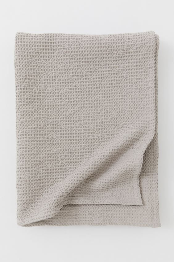 Waffled Cotton Bedspread | H&M (US)
