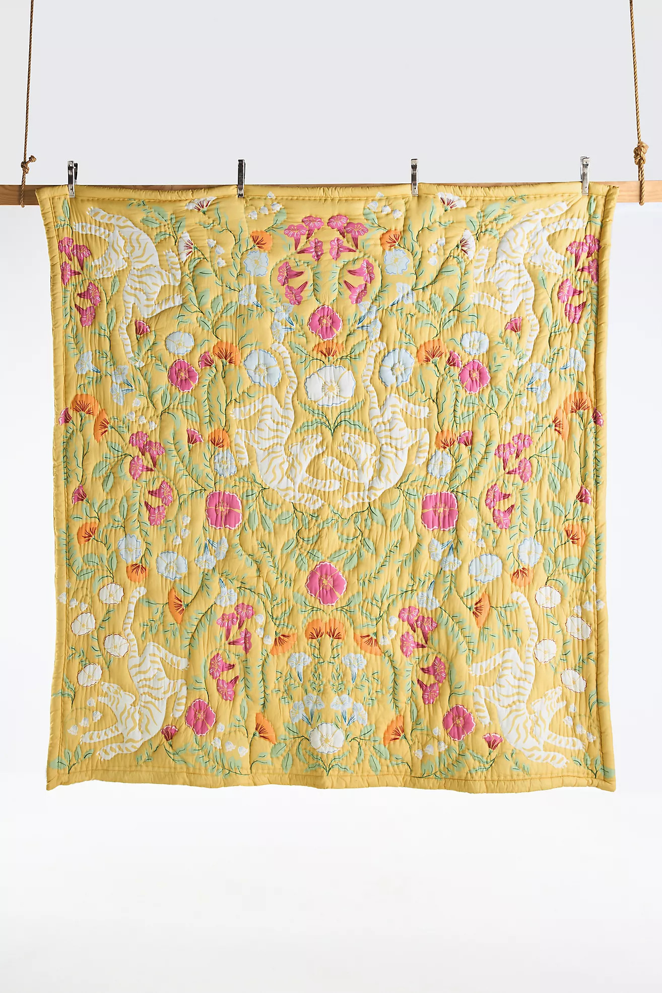 100% Cotton Voile Printed Quilt Collection | Anthropologie (US)