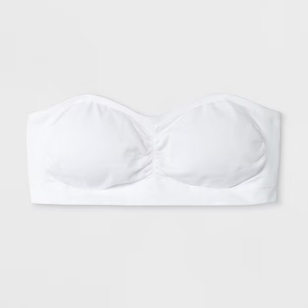 Girls' Seamless Padded Bandeau Bra - Cat & Jack White | Target