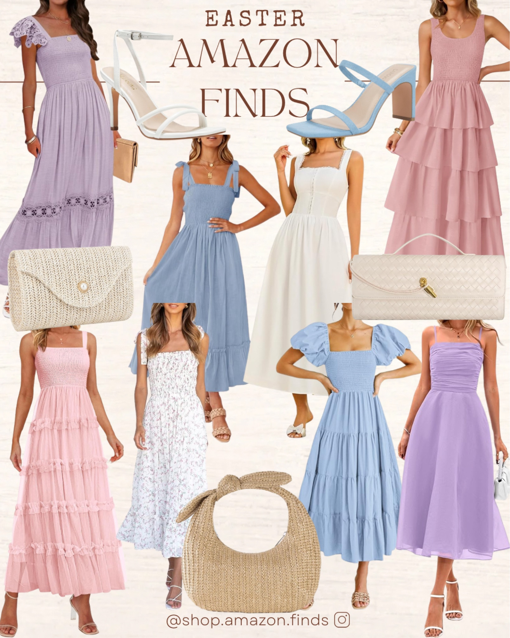 Whether you’re looking for an Easter dress or just a pretty spring/summer dress, these gorgeous women’s dresses are all from Amazon.

#LTKItBag #LTKShoeCrush #LTKStyleTip