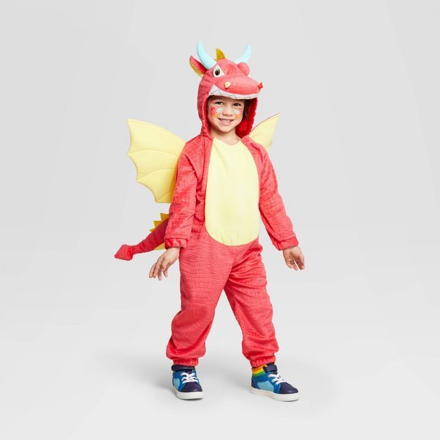 Toddler Plush Dragon Halloween Costume Jumpsuit - Hyde & EEK! Boutique™ | Target