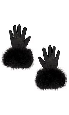 The Leather Faux Fur Glove
                    
                    Adrienne Landau | Revolve Clothing (Global)
