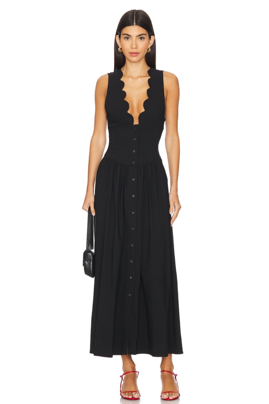 Scallop Dress 

#LTKStyleTip #LTKWorkwear #LTKFindsUnder100