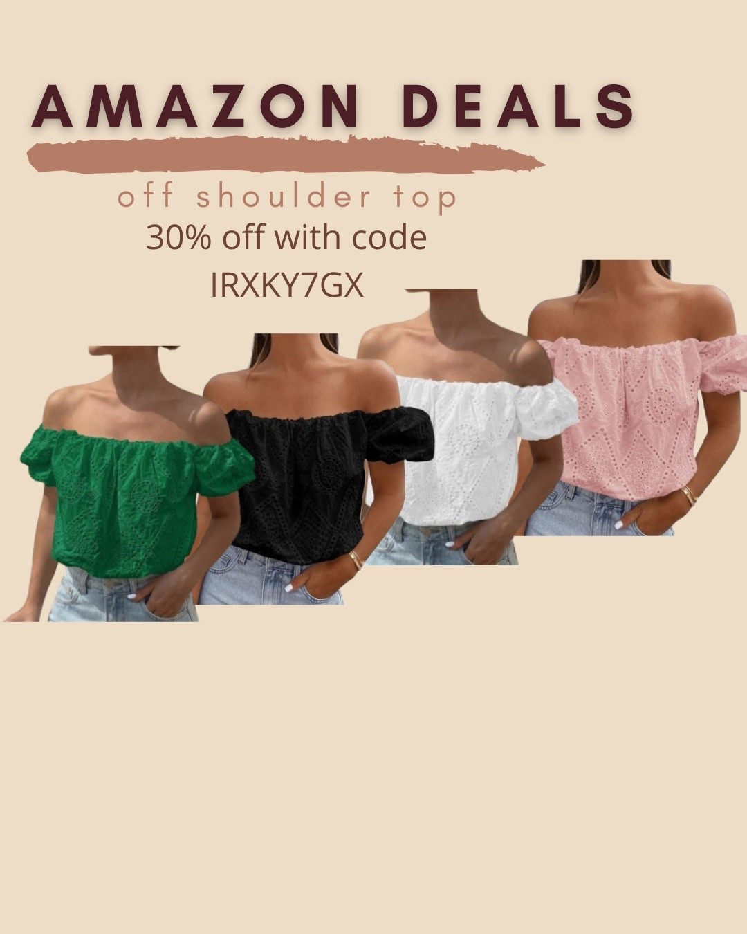 $14 ends 2/18

Amazon fashion
Amazon deals
Off shoulder top
Eyelet top
Date night top


#LTKSaleAlert