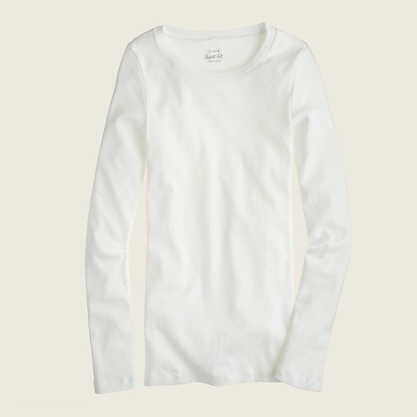 Slim perfect long-sleeve T-shirt | J.Crew US