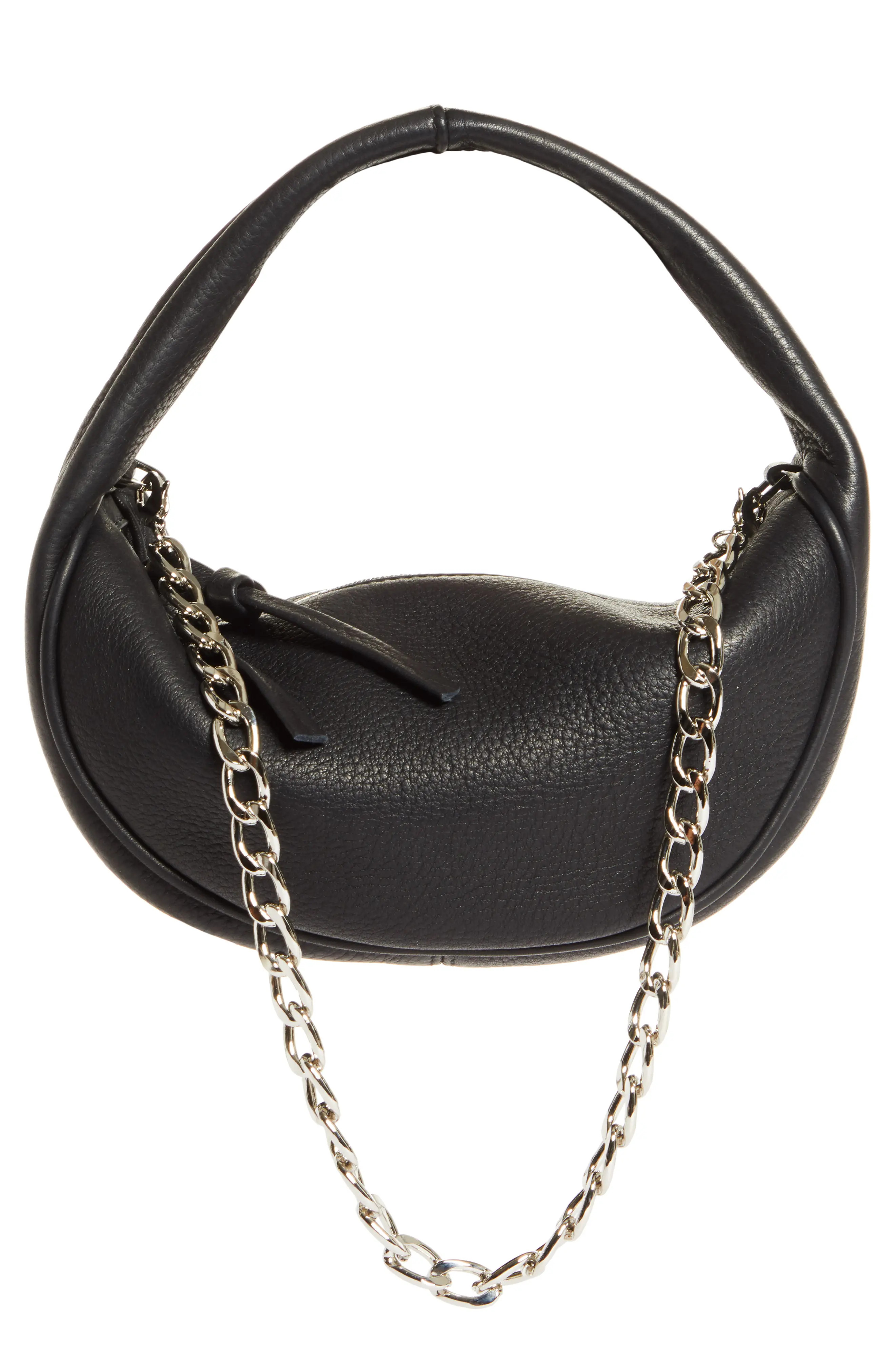 By Far Baby Cush Leather Bag in Black at Nordstrom | Nordstrom