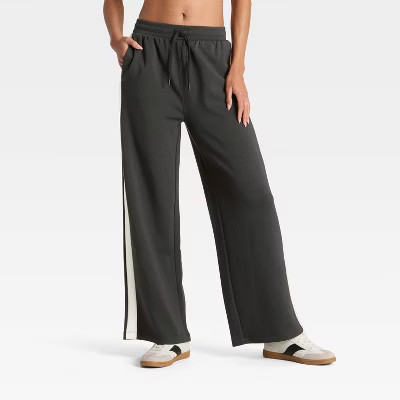 Women's Wide Leg Track Pants - All In Motion™ | Target