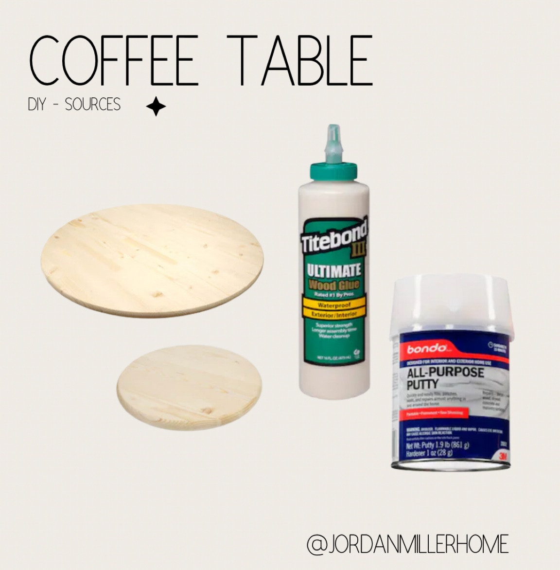 DIY modern coffee table sources!

#LTKFind #LTKhome #LTKunder100