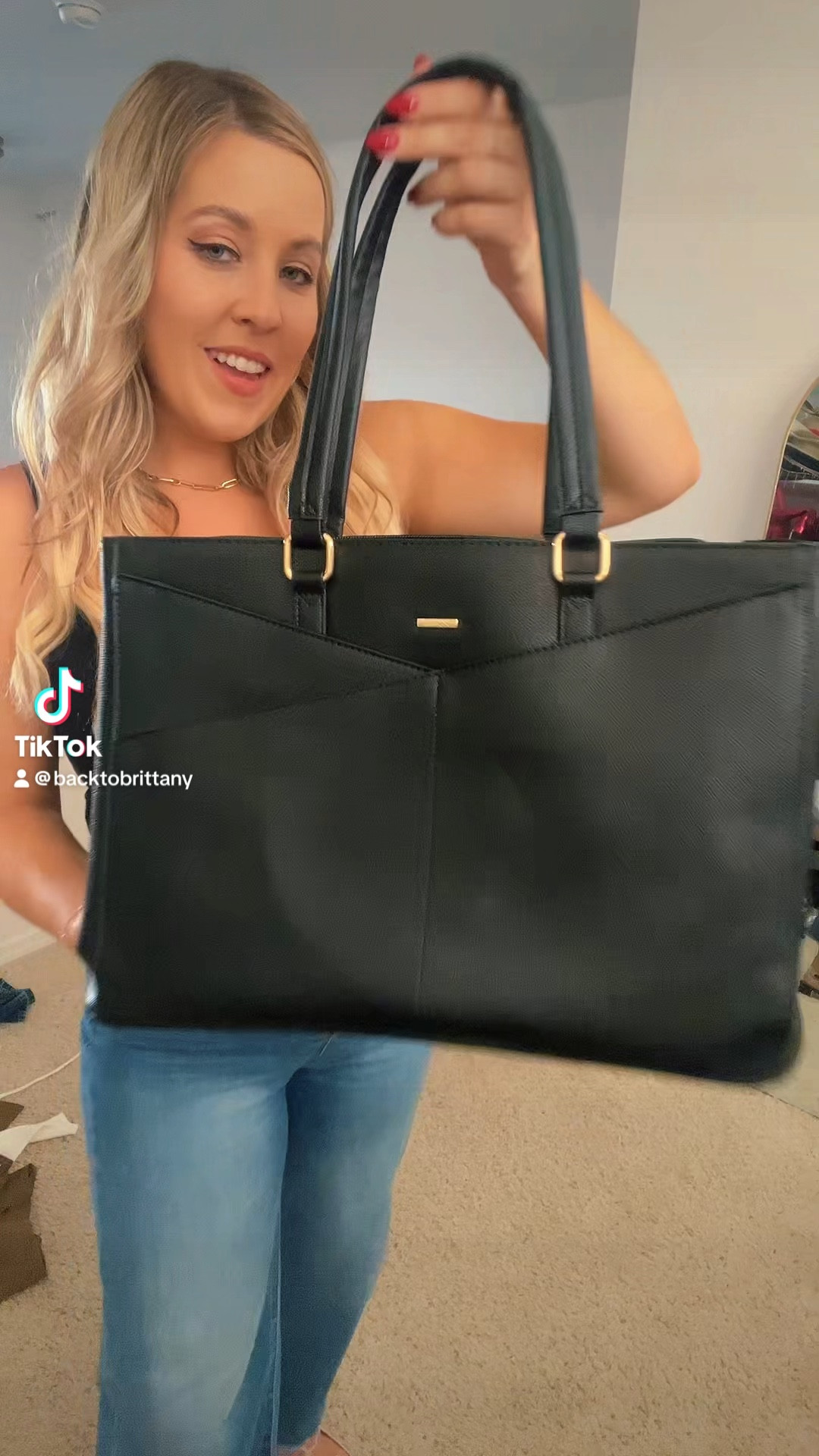 Black leather tote bag
Laptop bag
Amazon bags
Work bag
Work tote bag
Fall outfit inspo
Work outfits
Business casual

#LTKGiftGuide #LTKWorkwear #LTKItBag