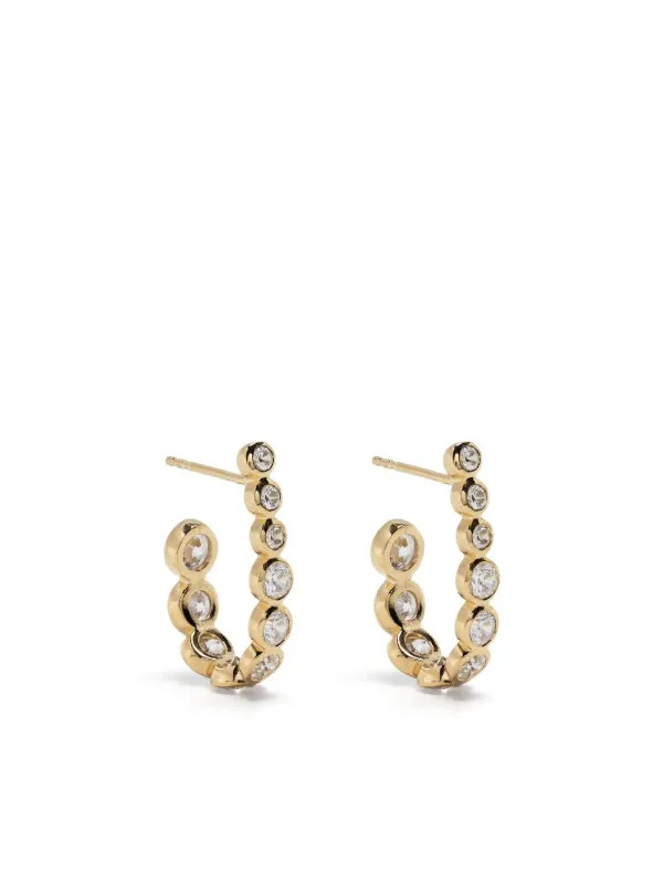 ball hoop earrings | Farfetch Global