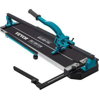 Tile Cutter 39 in. Manual Tile Cutter Tile Cutter Tools w/Single Rail & Double Brackets Snap Tile Cutter | The Home Depot