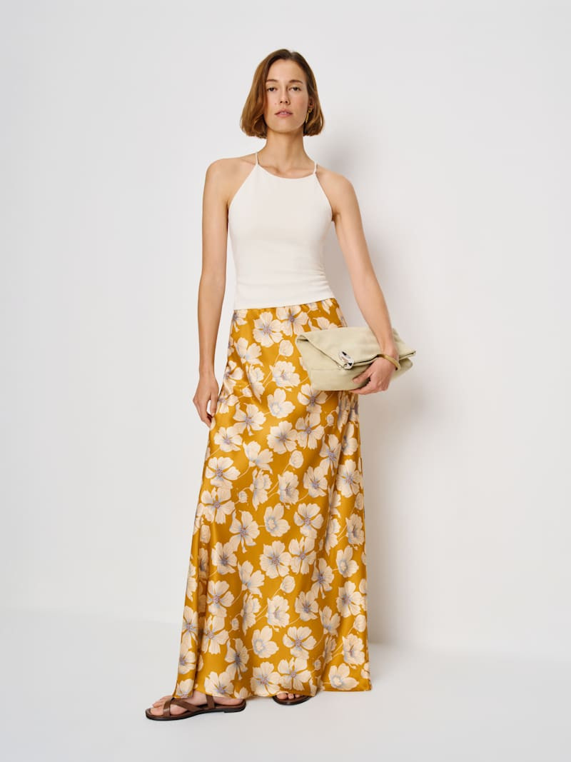 Bella Silk Skirt | Reformation (Global)