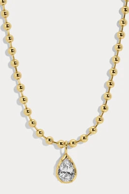 Cleo Pear Necklace | Lili Claspe