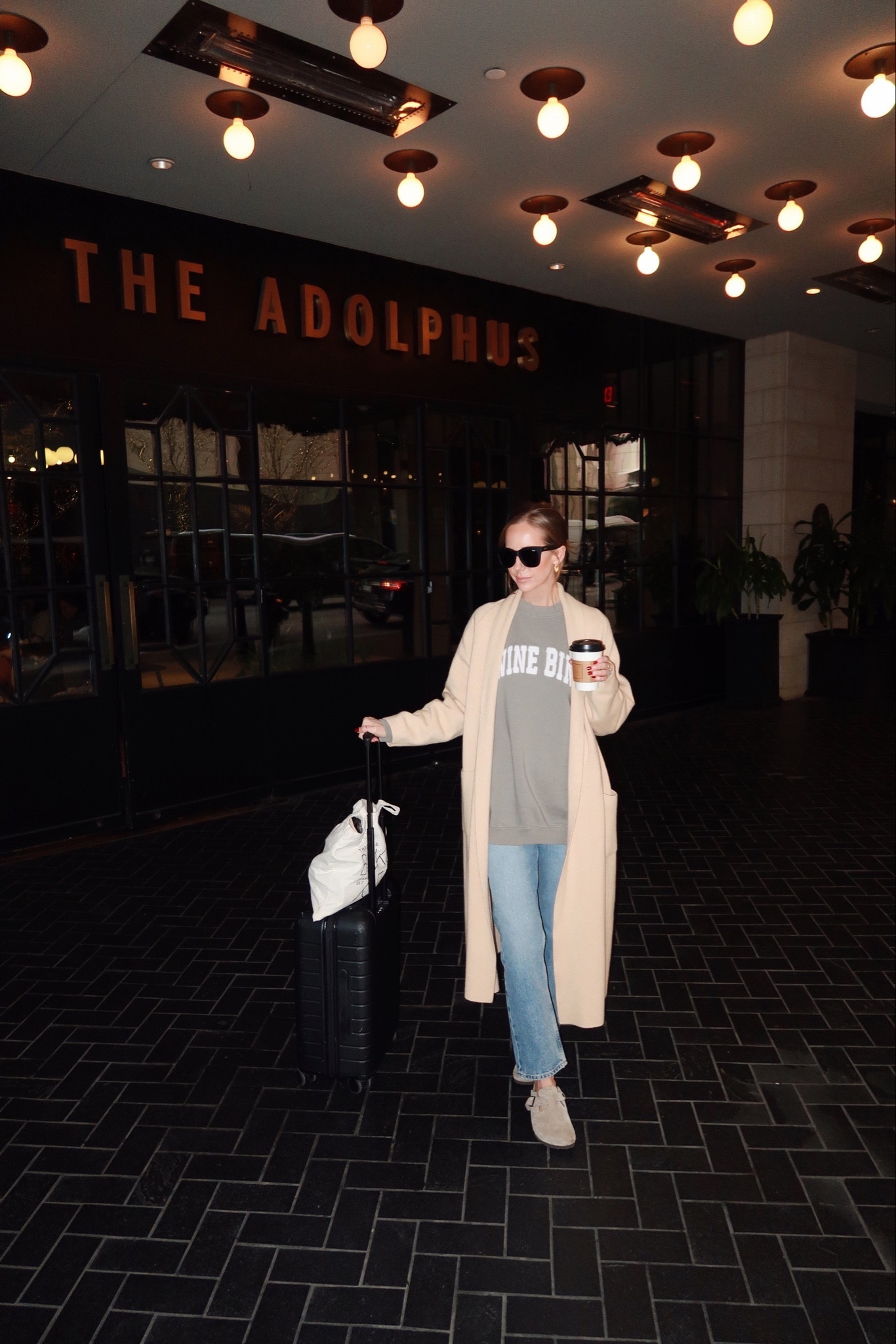 sunglasses, carry-on, denim that i’ve worn for about a decade! 

these jeans run very large - go down 1 to 2 sizes / order at least 2 sizes to try on!! 

🫶🏼

#LTKfindsunder100 #LTKstyletip #LTKtravel