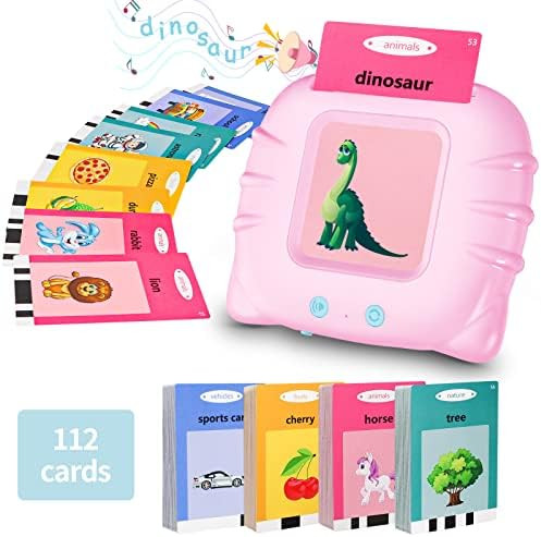 Toddler Toys 2 3 4 5 6age Boy Girl Gift，Talking Flash Cards Learning Toys，Speech Therapy Toys, 224 S | Amazon (US)