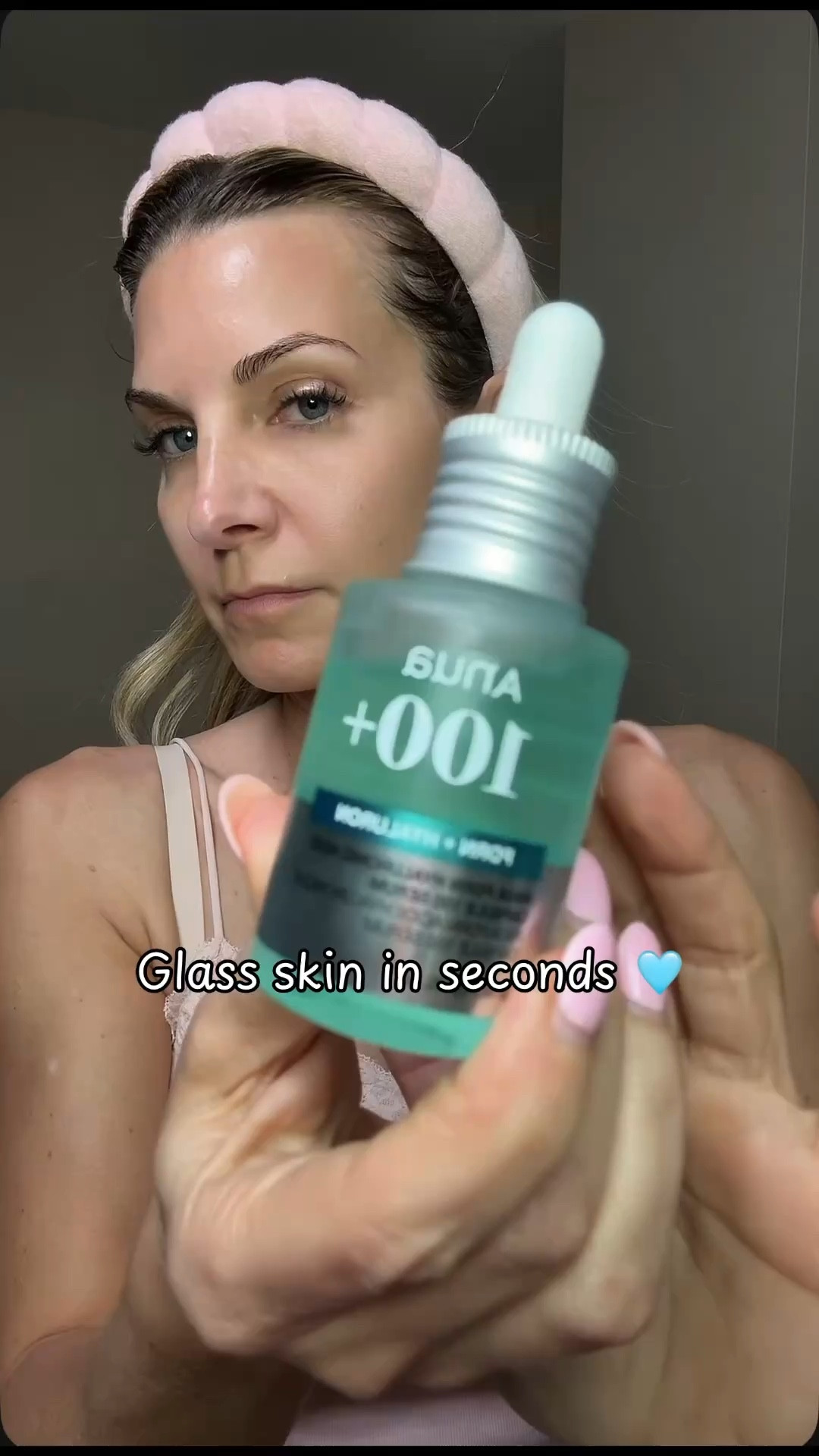 Hydrated, glowing skin in seconds. 🩵✨
Packed with PDRN, Hyaluronic acid, and Hydrolyzed collagen, this serum delivers glass skin in seconds.  
Pro-tip add a few drops to foundation before an applying. 

#LTKBeauty