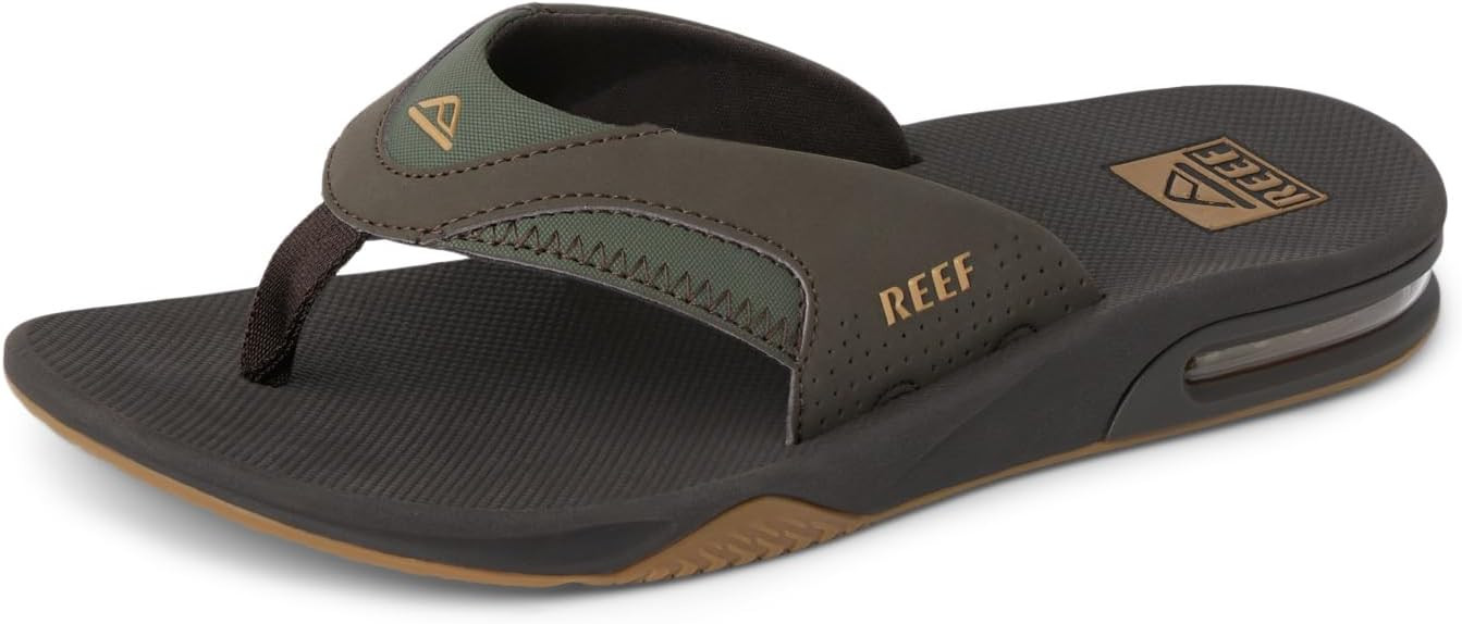 REEF Men's Fanning Bottle Opener Flip Flops | Amazon (US)