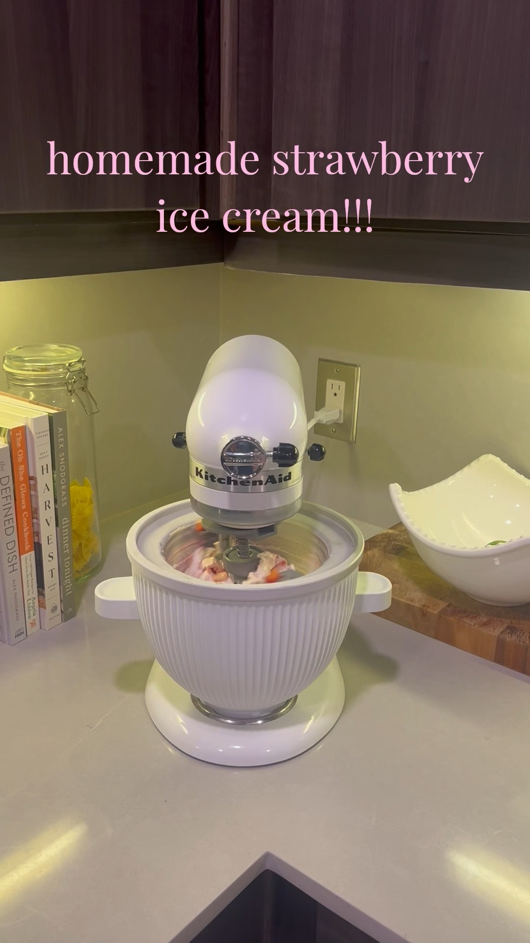 The best homemade ice cream made with the ice cream attachment for the kitchenaide mixer. Plus it’s on sale for under $70! 

Kitchen aide, ice cream maker, kitchen must have, sweet treat, mixer, stand mixer, wedding registry, wedding gift, Mother’s Day gift, gifts for mom, mom gifts 

#LTKFindsUnder100 #LTKHome #LTKWedding