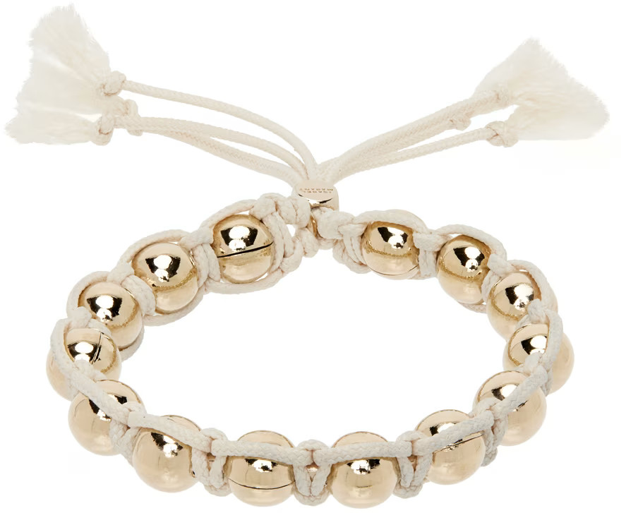 Beige Bonni Bracelet | SSENSE