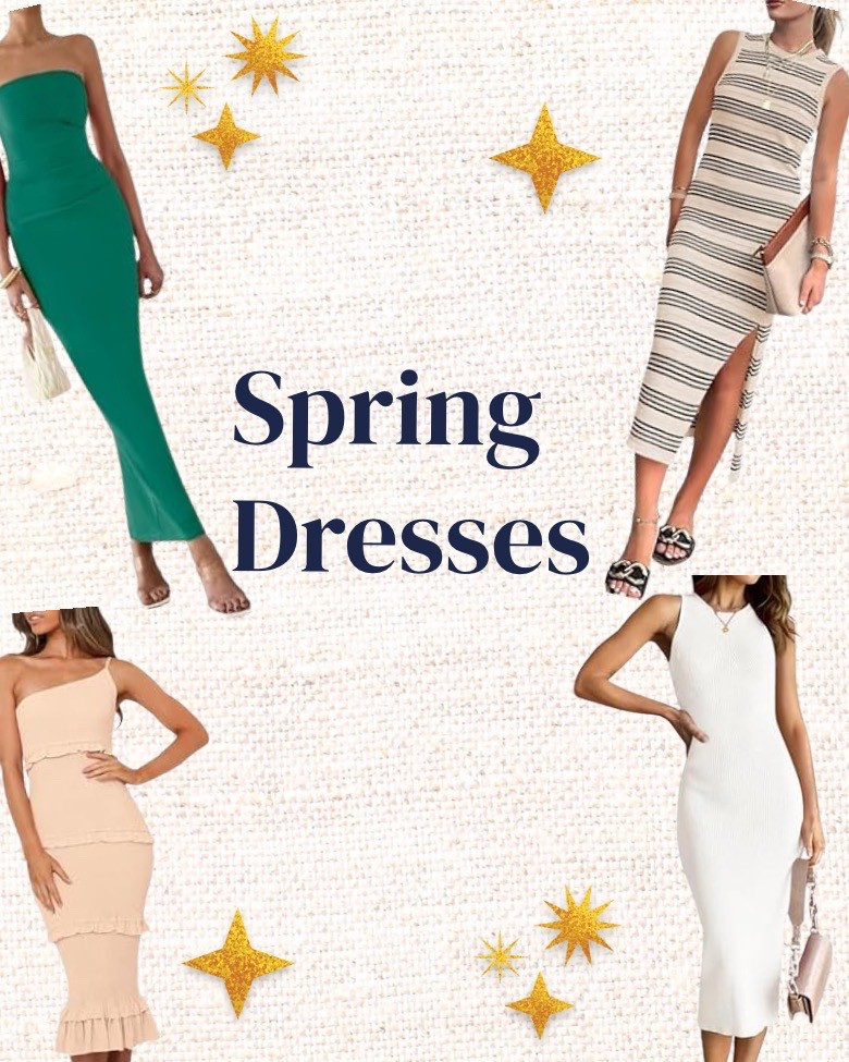 Perfect Amazon dresses for spring 

#LTKSpringSale #LTKStyleTip #LTKSeasonal