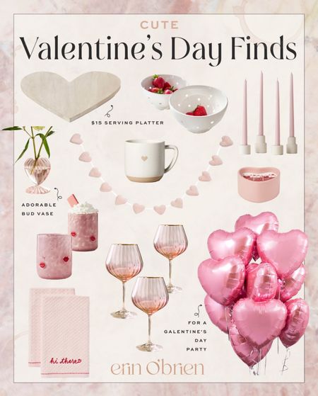 Cute Valentine’s Day finds 🩷 everything you need for a Galentine’s Day party or date night at home

#LTKhome #LTKfindsunder50 #LTKSeasonal