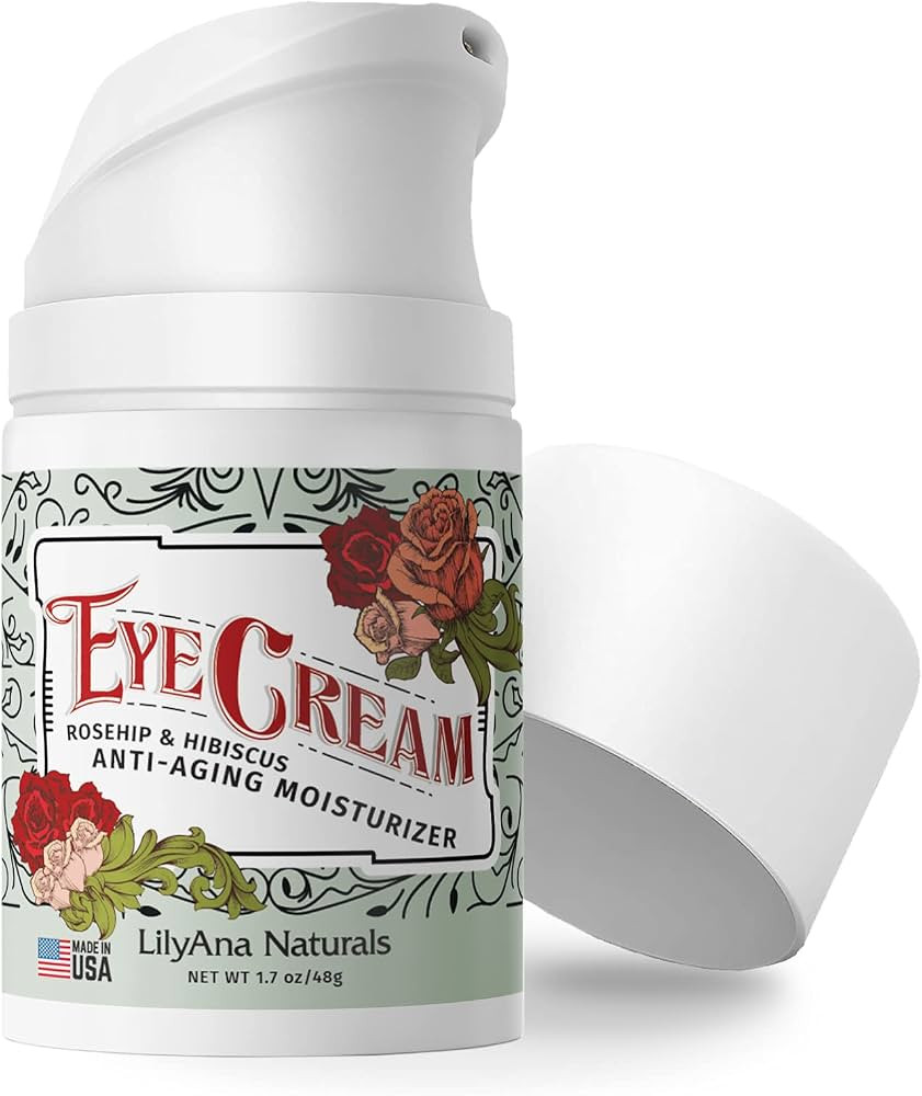 LilyAna Naturals Eye Cream for Dark Circles and Puffiness, Under Eye Cream for Wrinkles and Bags,... | Amazon (US)