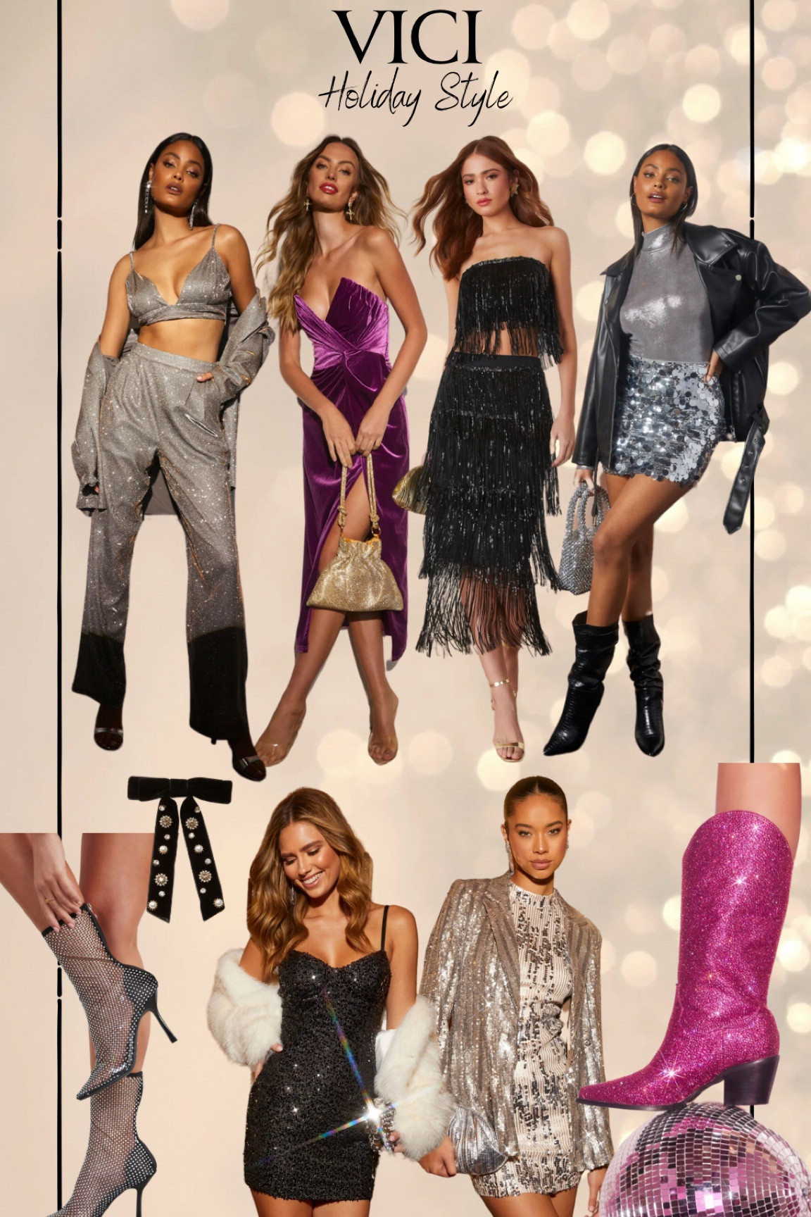 Vici New Year’s Eve holiday styles! Use code DEC20 for 20% off! 

Sequins 
Dress

#LTKstyletip #LTKHoliday #LTKSeasonal