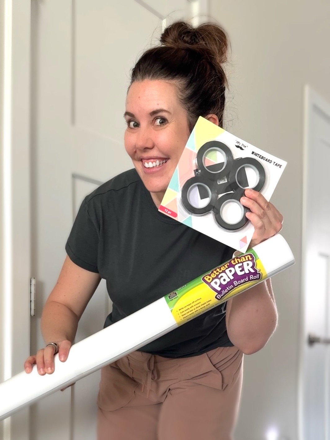 The two products that I am using to decorate bulletin boards and school doors for the staff lounge! #LTKschool #teachersupplies #backtoschool