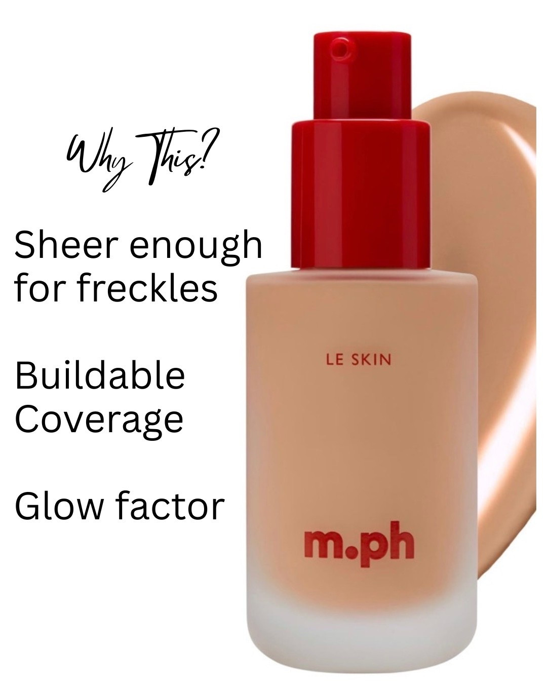 Skin, but better 🤍
This skin tint foundation is lightweight, buildable, and lets your natural skin shine through.
Perfect for freckled skin, light coverage foundation, and everyday wear.

#LTKWedding #LTKBeauty #LTKgrwm