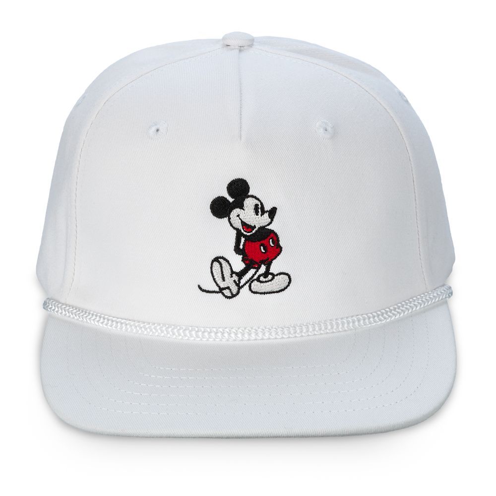Mickey Mouse White Baseball Cap for Adults | Disney Store