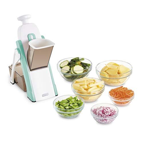 Dash Safe Slice® Mandoline Slicer, Julienne + Dicer for Vegetables, Meal Prep & More with 30+ Preset | Amazon (US)