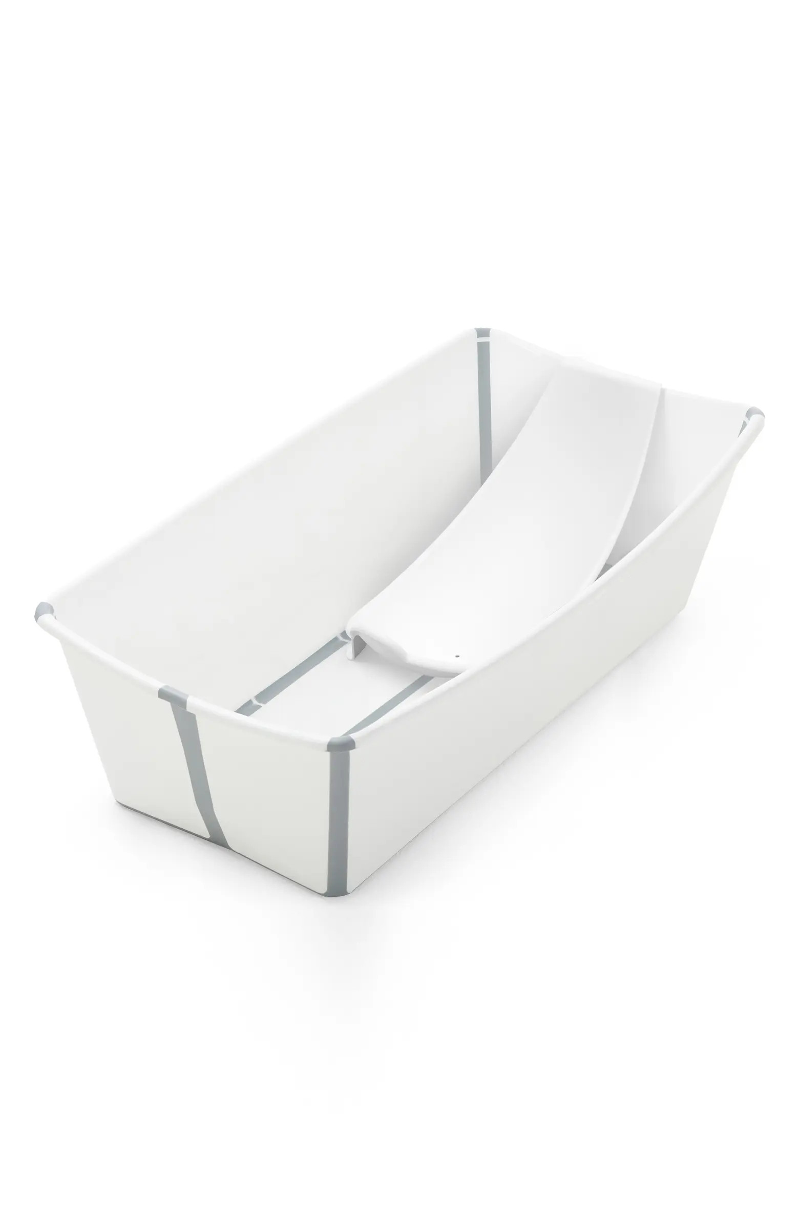 Flexi Bath® Extra Large Foldable Baby Bath Tub with Temperature Plug & Infant Insert | Nordstrom