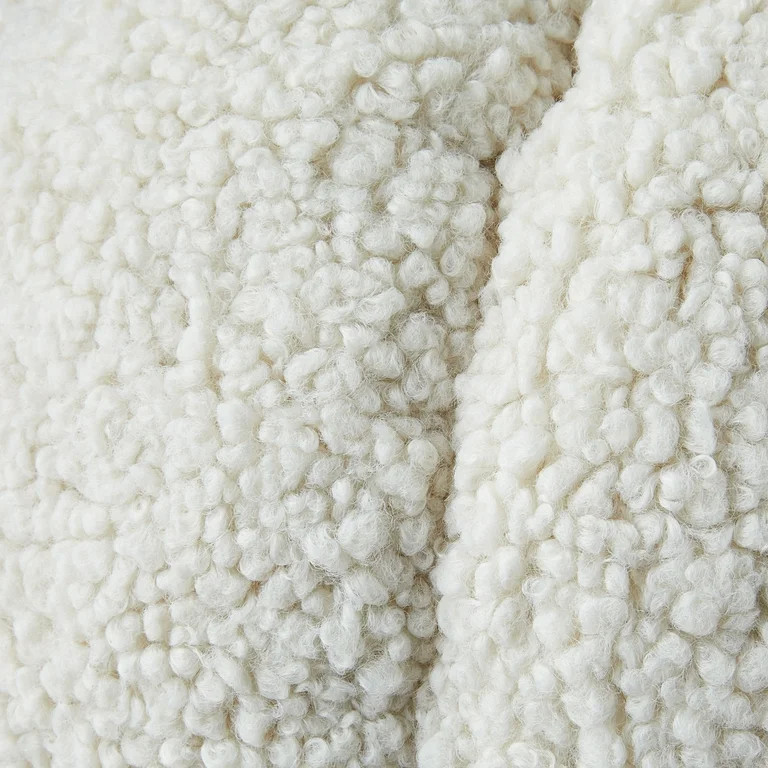 Boucle Pumpkin Pillow, Cream, 10", Fall by Way To Celebrate | Walmart (US)