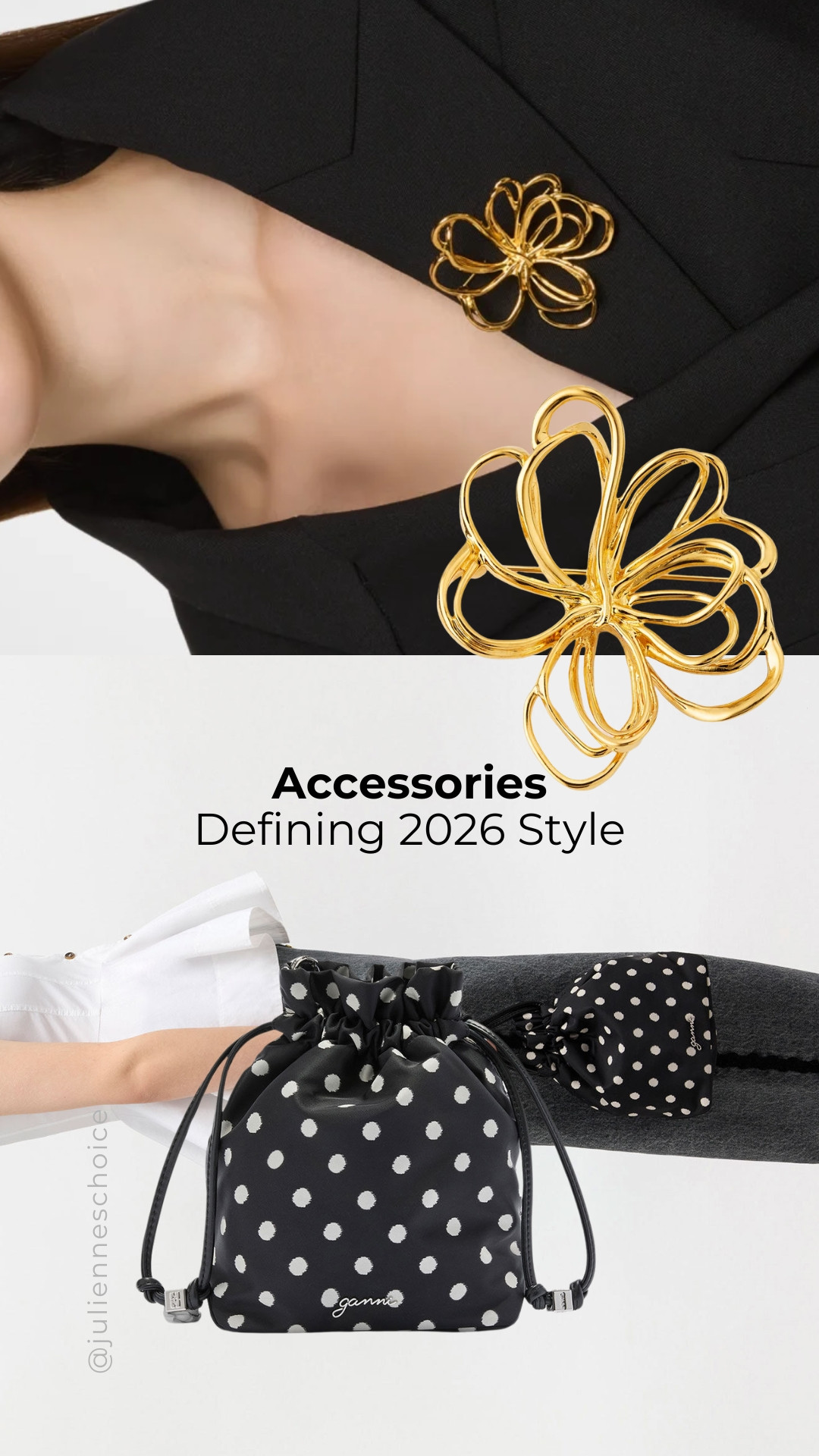 SS2026 accessories trend edit — fringe bags, pouch bags & statement jewelry.✨julienneschoice 

#SS2026 #AccessoriesTrends #FringeBag #PouchBag #StatementJewelry #StyleInspiration #LuxuryStyle #SpringOutfits2026 

 #LTKootd #LTKSeasonal