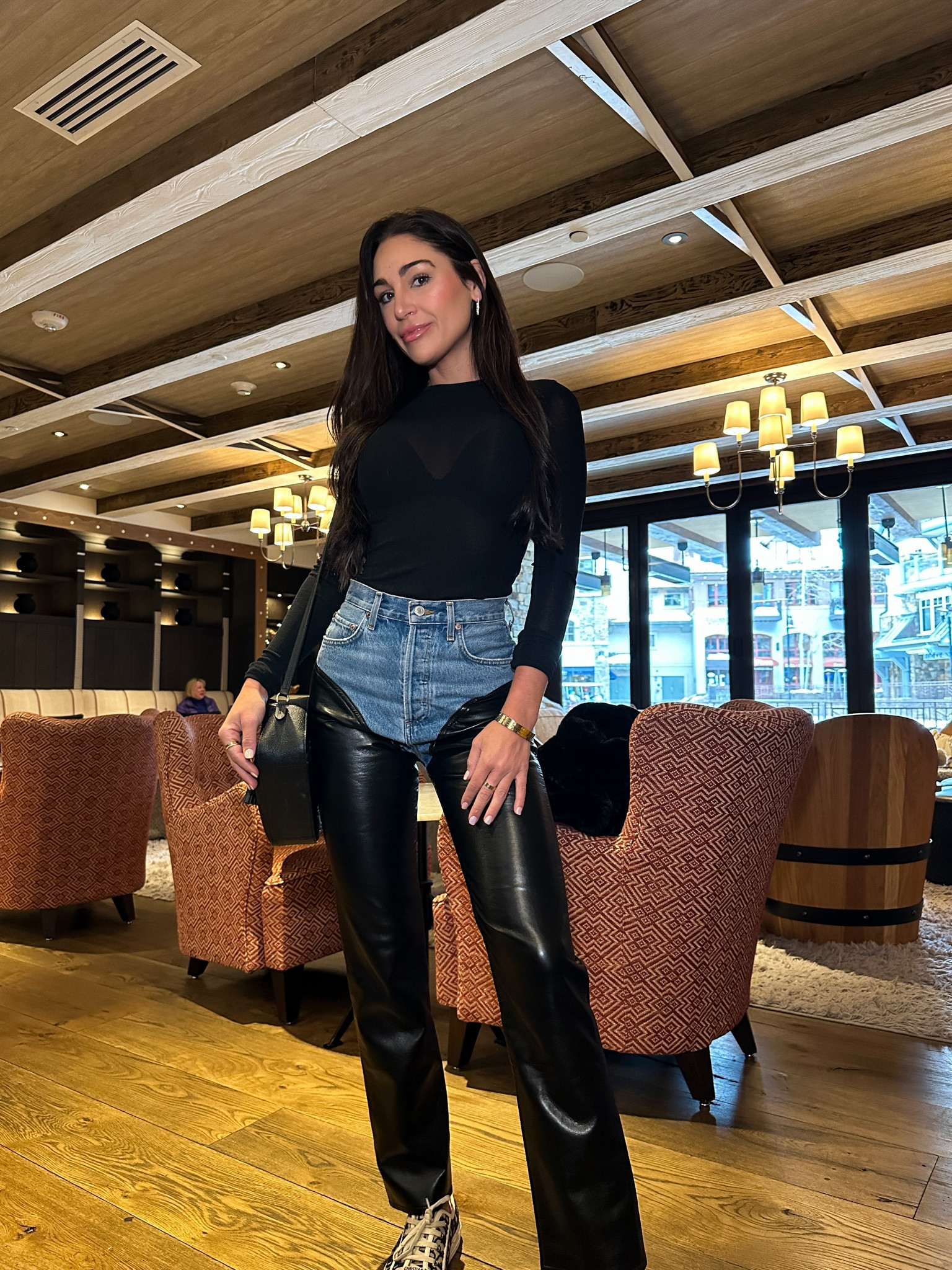 the CHAPS. the JEANS. Yah, I talked bad about them before I bought them too. 
SIZE 23

#LTKU #LTKfit #LTKFind