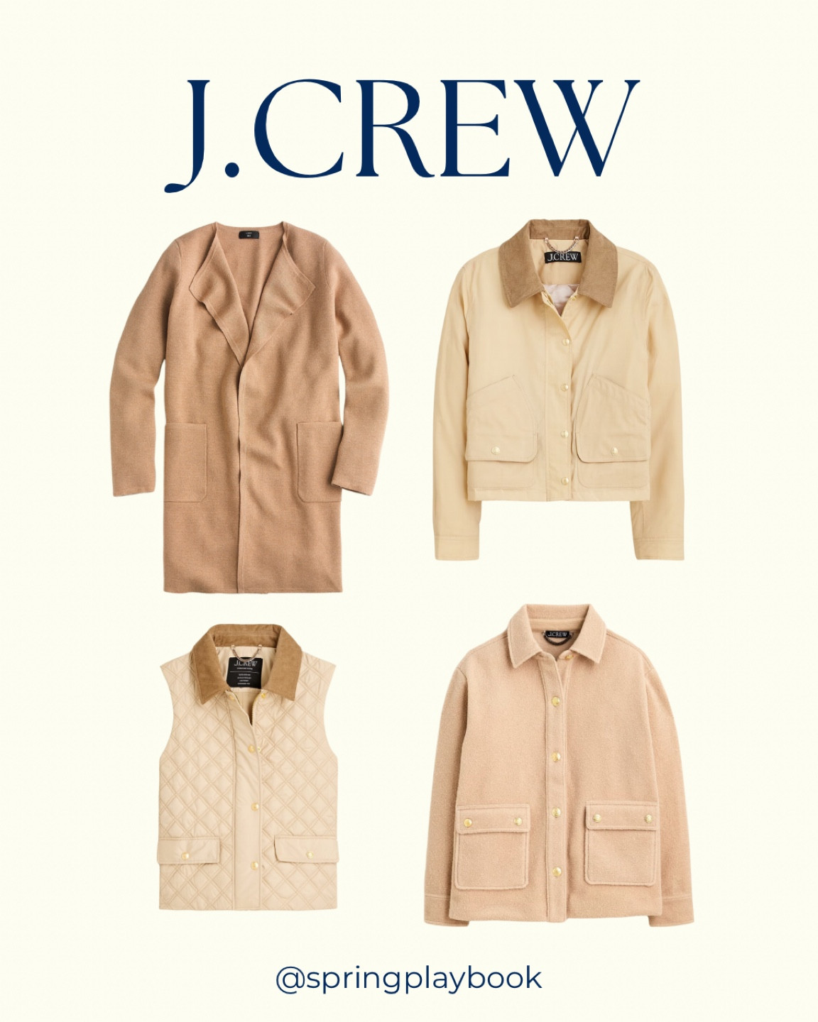 New Arrivals at J.Crew. Light layers to add for fall. Barn jackets are trending and this shorter version has made it to my cart. 

#createdcolorful #createdcolorfulspring #hocspring #tcispring #pcaspring #lightspring #warmspring #truespring #brightspring #clearspring #paintboxspring #bluespring

#LTKSeasonal #LTKStyleTip #LTKSaleAlert