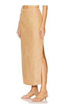 Posse Nancy Pencil Skirt in Walnut from Revolve.com | Revolve Clothing (Global)