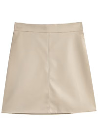'Jennifer' Faux Leather Mini Skirt (3 Colors) | Goodnight Macaroon
