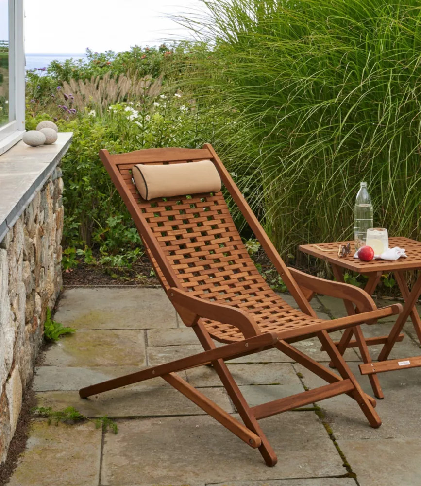 Eucalyptus Sling Folding Lounger | L.L. Bean