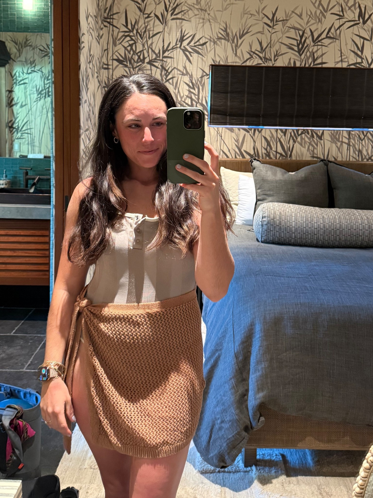 Cute one piece swimsuit + knit sarong from target!

#LTKTravel #LTKootd #LTKSwim